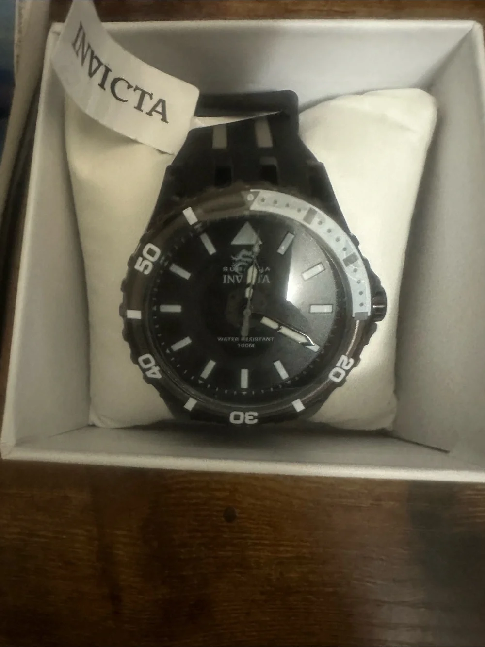 Invicta Black and Silver Men's Sport Dive Watch